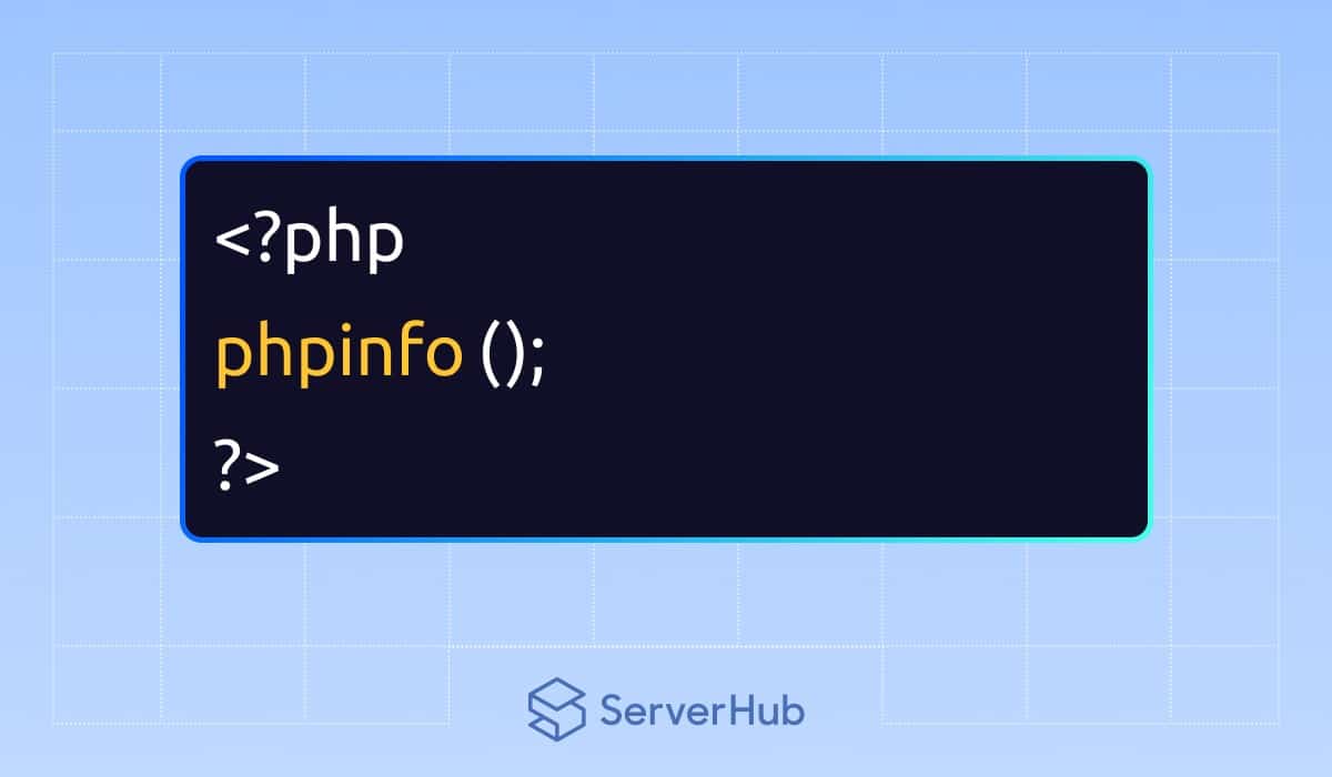To verify if the PHP installation is successful, create a PHP file using the verify PHP info command.